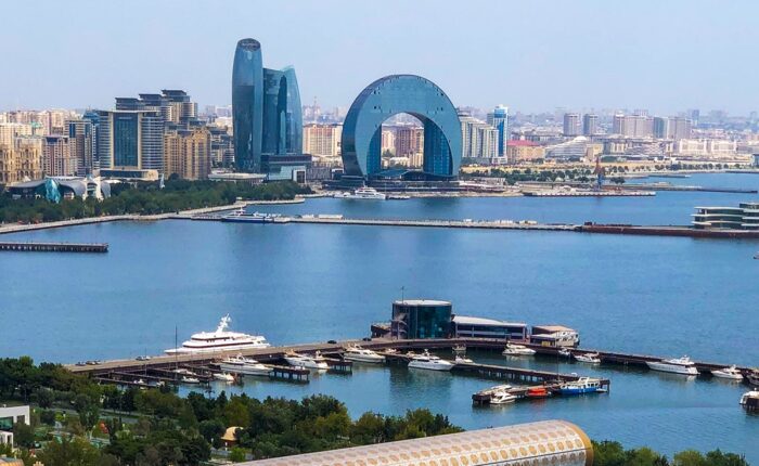 Baku City Panoramic View