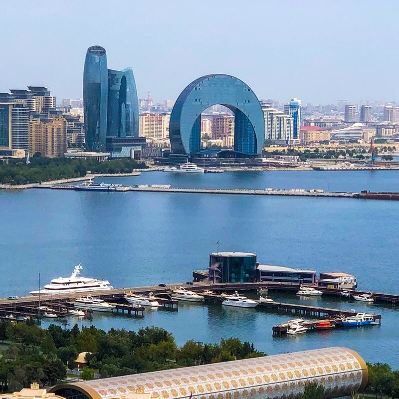 Baku City Panoramic View