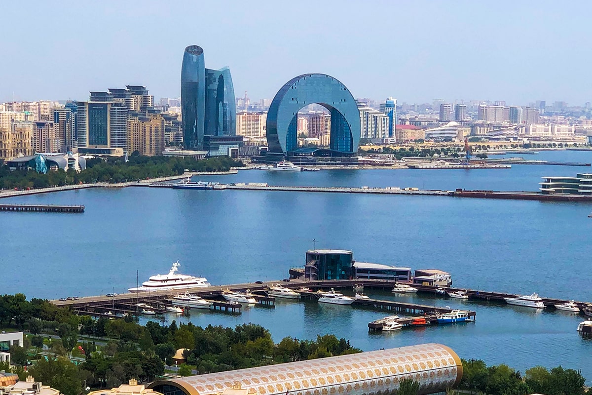 Baku City Panoramic View